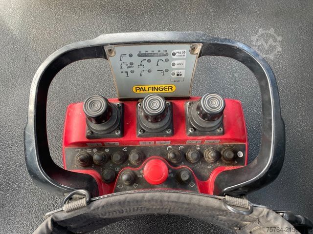 Truck mounted crane IVECO Trakker 360/AD190/Pafinger 13.001/Meiller/1.Hand