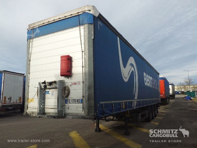 Open semitrailer with tarp Schmitz Cargobull Semitrailer Curtainsider Standard