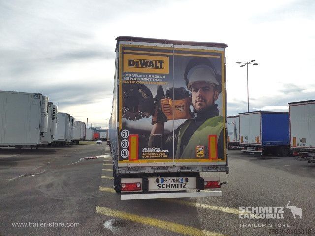 Open semitrailer with tarp Schmitz Cargobull Semitrailer Curtainsider Standard