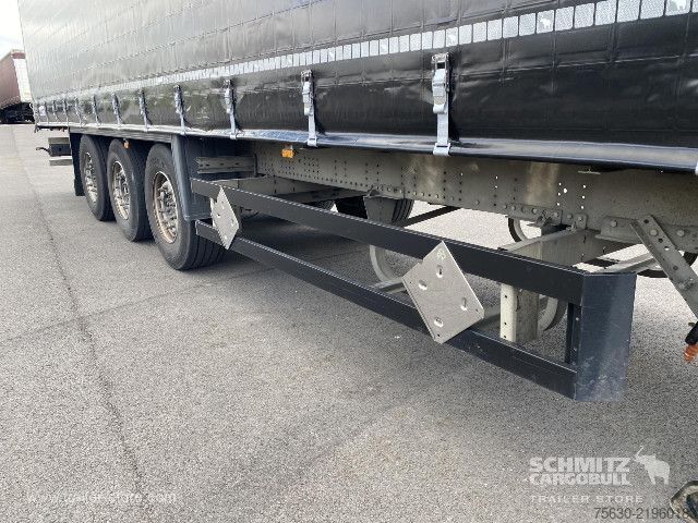 Open semitrailer with tarp Schmitz Cargobull Semitrailer Curtainsider Standard