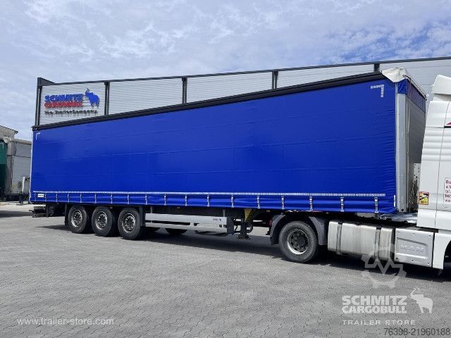 Open semitrailer with tarp Schmitz Cargobull Curtainsider Standard