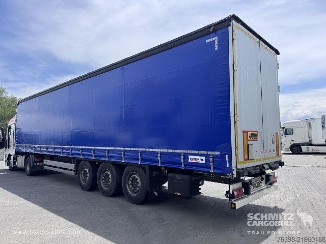 Open semitrailer with tarp Schmitz Cargobull Curtainsider Standard