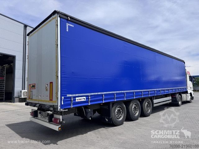 Open semitrailer with tarp Schmitz Cargobull Curtainsider Standard