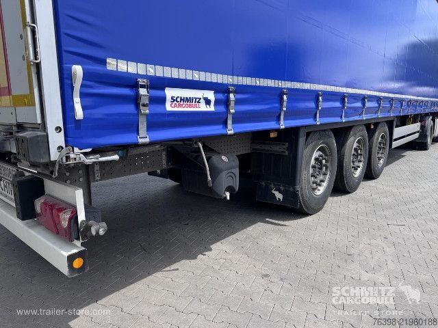 Open semitrailer with tarp Schmitz Cargobull Curtainsider Standard