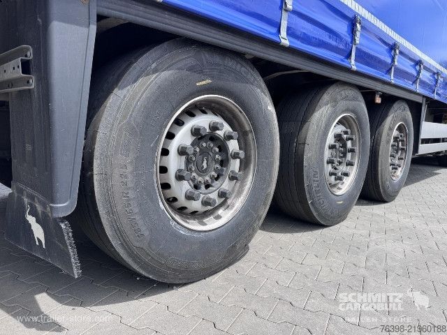 Open semitrailer with tarp Schmitz Cargobull Curtainsider Standard