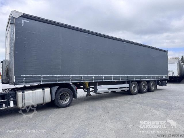Open semitrailer with tarp Schmitz Cargobull Curtainsider Standard
