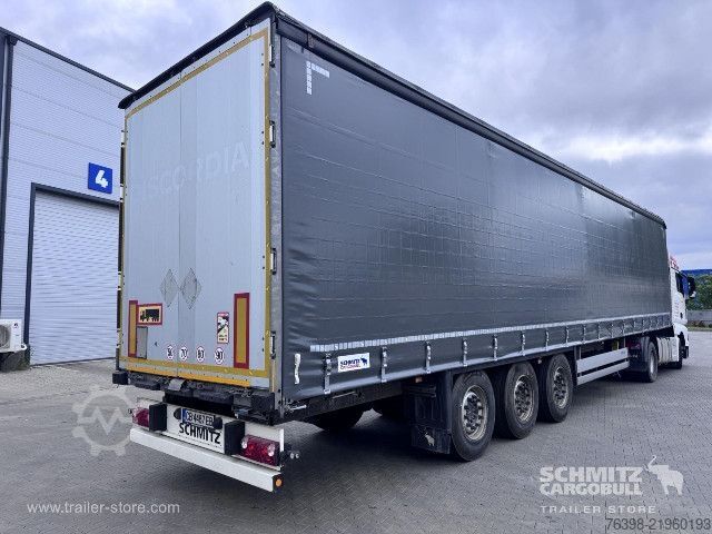 Open semitrailer with tarp Schmitz Cargobull Curtainsider Standard