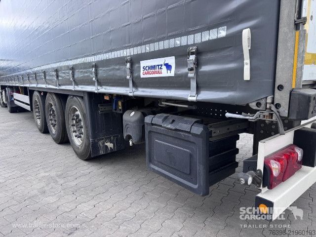 Open semitrailer with tarp Schmitz Cargobull Curtainsider Standard