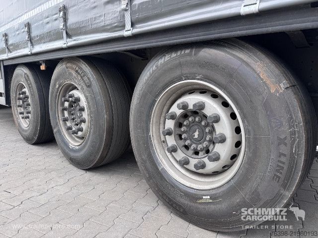 Open semitrailer with tarp Schmitz Cargobull Curtainsider Standard