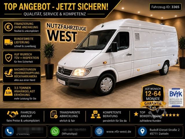 High top van MERCEDES-BENZ Sprinter 316 CDI Maxi Kühlwagen