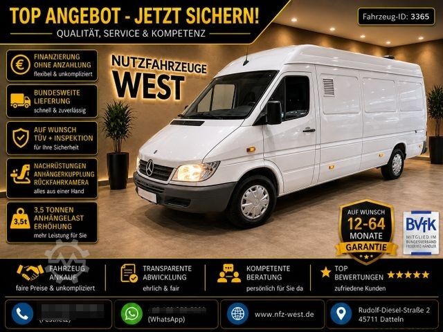 Refrigerator body van MERCEDES-BENZ Sprinter 316 CDI Maxi Kühlwagen