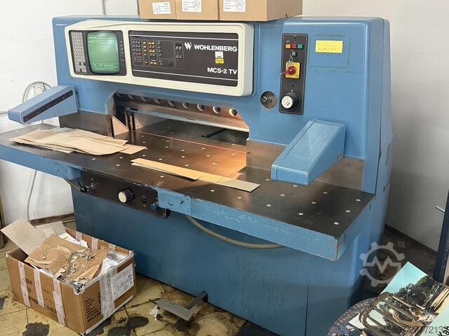 1992 Wohlenberg 92 MCS-2TV Wohlenberg 92 MCS-2TV