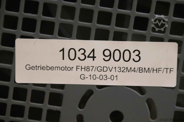 Gear motor 7.5 kW 50 rpm SEW-Eurodrive FH87/G DRN132M4/BE11HF/TF