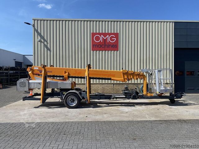 2013 Omme 2500 ED, Anhängerarbeitsbühne, 25 Meter Omme 2500 ED, Aanhanger hoogwerker, 25 meter