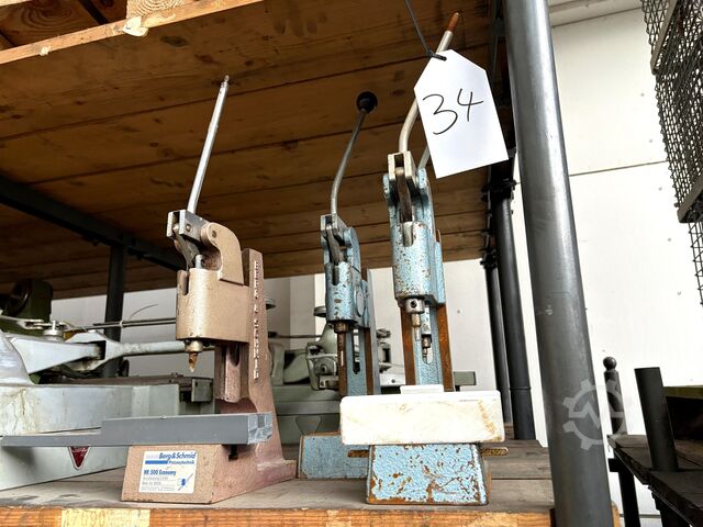 Lot of mechanical presses Mechanische Stanze