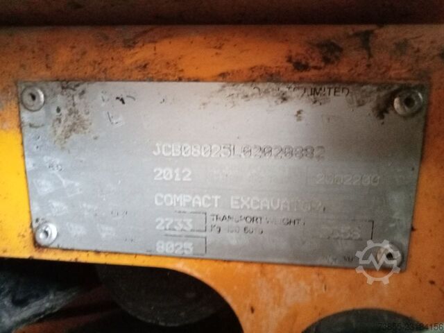 Minibagger < 7t JCB 8025 ZTS