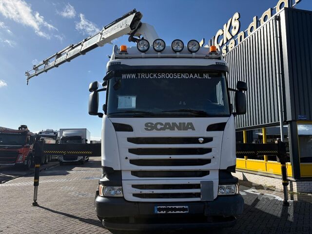 Scania R 450 + HIAB 422 E-6---6X EXT.+ EURO 6 + 6X2 + Lenkachse/Hebevorrichtung + Manuell + Fernbedi Scania R 450 + HIAB 422 E-6---6X EXT.+ EURO 6 + 6X2 + ...