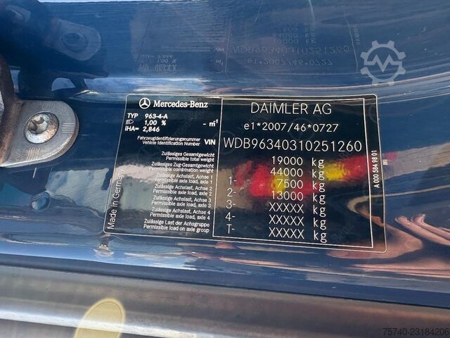 Mercedes-Benz Actros 1846 + 9x auf Lager TR2108 Mercedes-Benz Actros 1846 + 9x in stock
