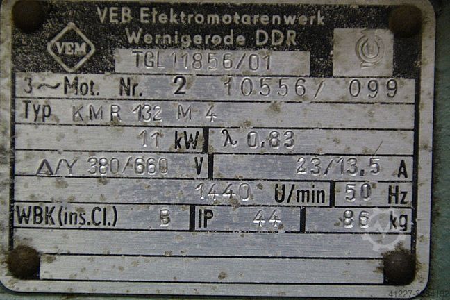 Hydraulikpumpe doppelt Orsta Hydraulik A16R / C16-3R TGL 10859