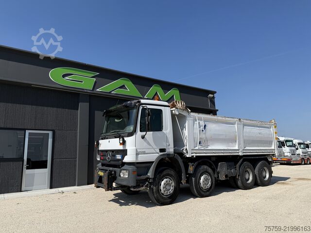 Tipper truck Mercedes-Benz Actros 4146K Kipper 8x4 40T Euro3