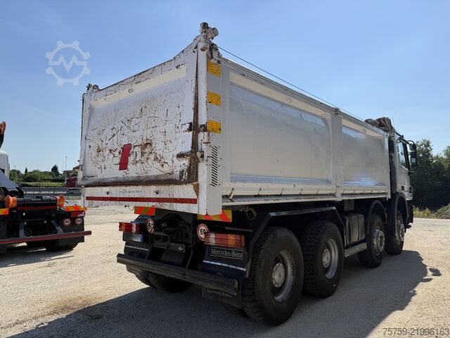 Tipper truck Mercedes-Benz Actros 4146K Kipper 8x4 40T Euro3