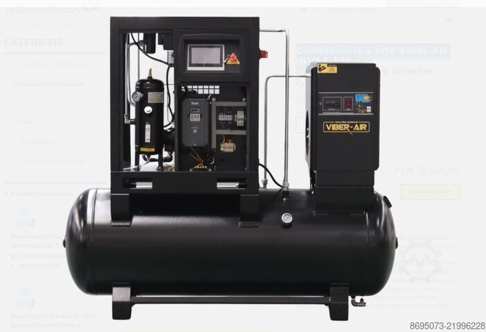 Screw compressor VIBER-AIR INV7.5-500