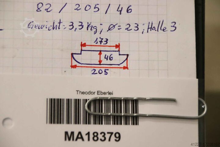 Bezel bottom unbekannt Spannbreite 173 mm