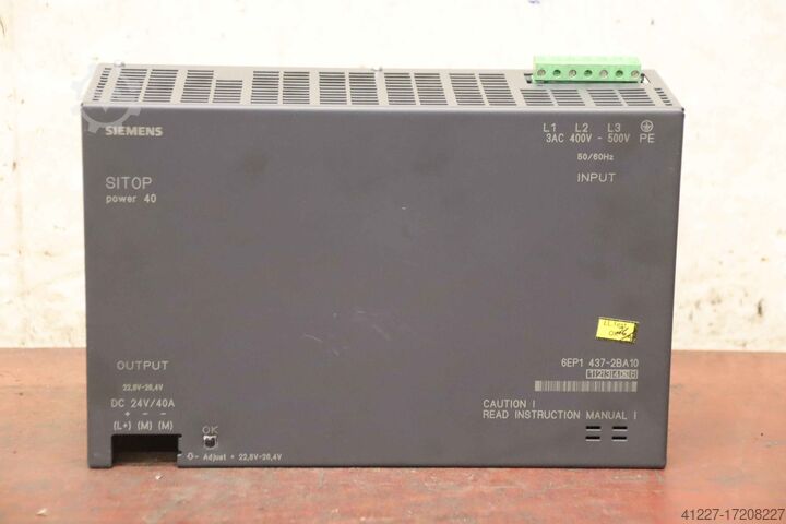 Power supply Siemens 6EP1437-2BA10