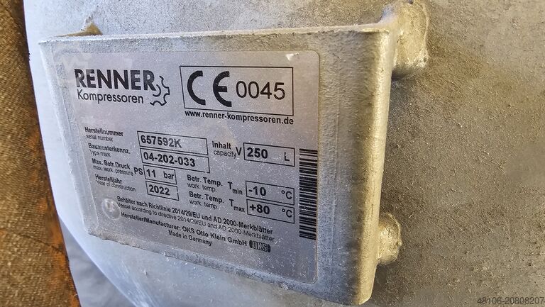 Schraubenkompressor Renner RSDK 7,5