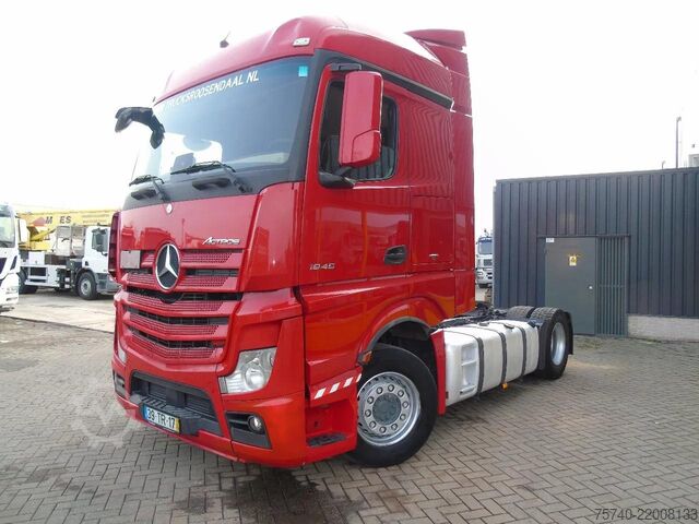 Standard tractor Mercedes-Benz Actros 1845 + RETARDER + EURO 6 + 2X IN STOCK