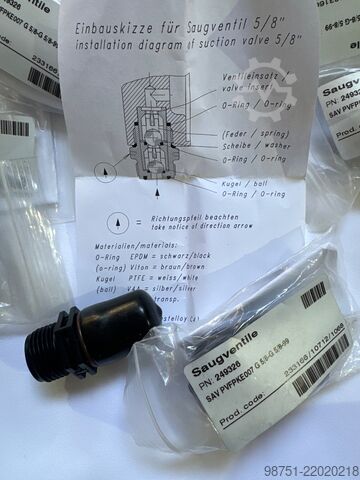 Intake valve unbekannt SAV PVFPKE007