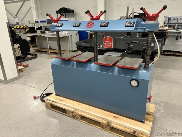 Hydraulische Buchbindereipresse Lechner IV B Hydraulic Bookbinding Press