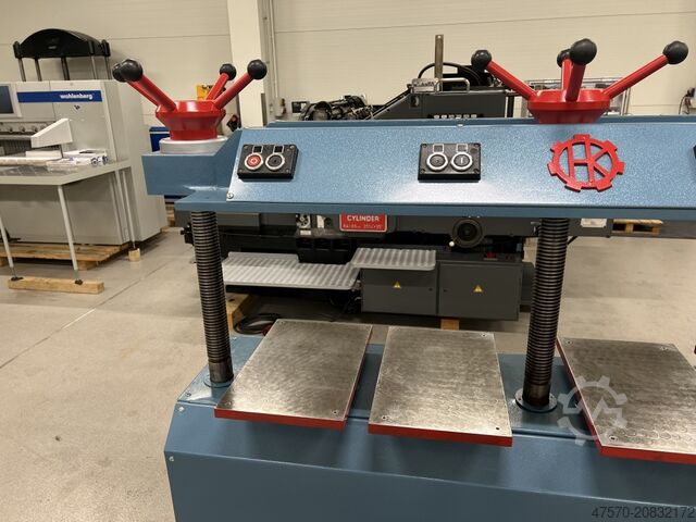 Hydraulische Buchbindereipresse Lechner IV B Hydraulic Bookbinding Press