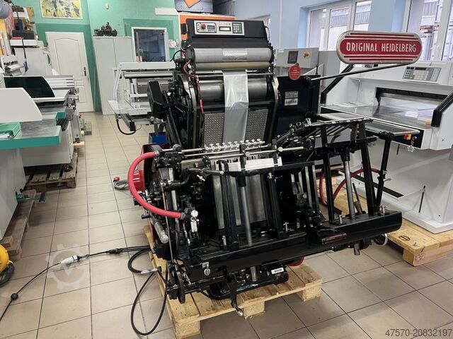 Heißprägemaschine Heidelberg GT 32×46 Hot Stamping Machine