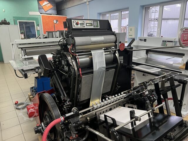 Heißprägemaschine Heidelberg GT 32×46 Hot Stamping Machine