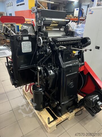 Heißprägemaschine Heidelberg GT 32×46 Hot Stamping Machine