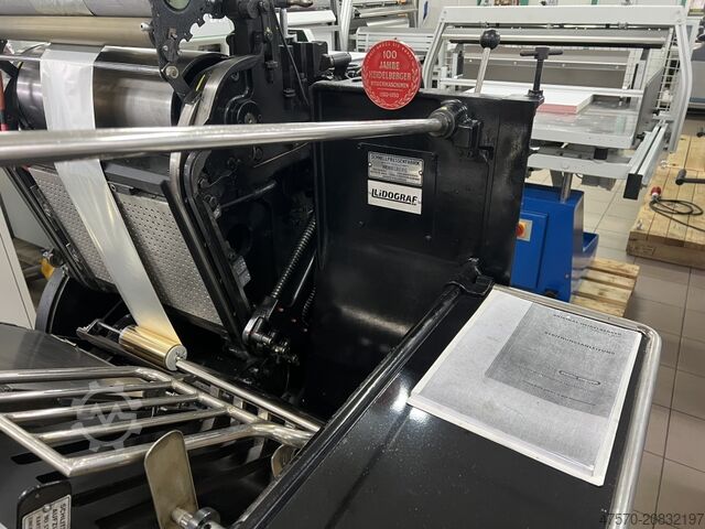 Heißprägemaschine Heidelberg GT 32×46 Hot Stamping Machine
