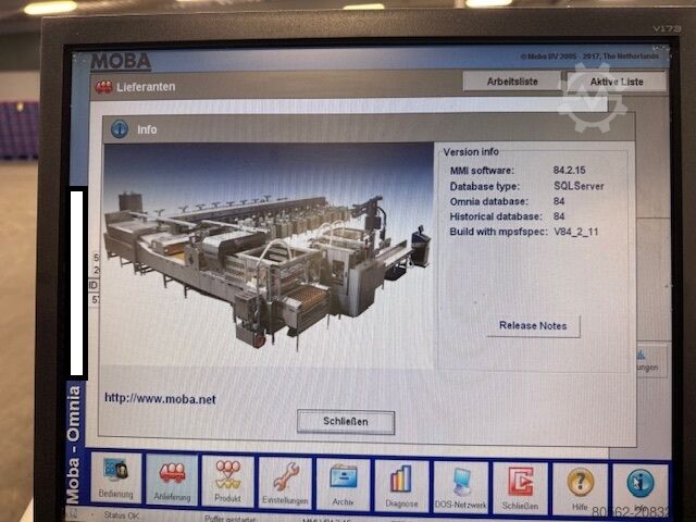 Eier verpackungs anlage Moba Omnia 170 FT Rechts