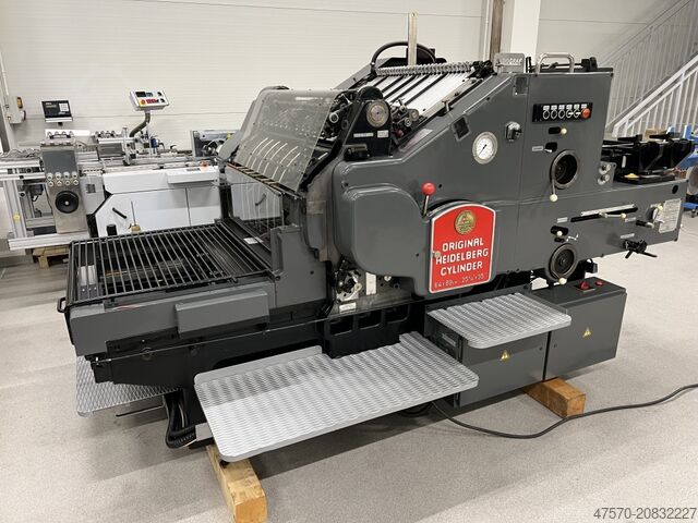 Automatischer Stanzautomat Heidelberg Cylinder SBD 64×89 Automatic Die Cutter