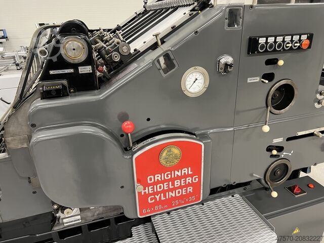 Automatischer Stanzautomat Heidelberg Cylinder SBD 64×89 Automatic Die Cutter