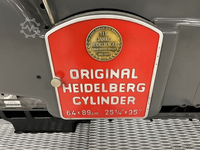 Automatischer Stanzautomat Heidelberg Cylinder SBD 64×89 Automatic Die Cutter