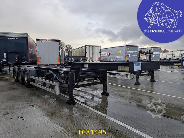Container transportation Turbos Hoet Tank chassis Gooseneck