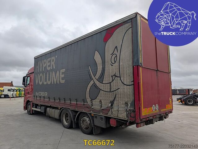 Sliding tarpaulin Mercedes-Benz Actros 2548