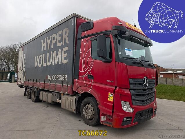 Sliding tarpaulin Mercedes-Benz Actros 2548