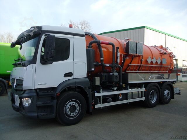 Saugwagen Mercedes-Benz Actros 2543 6x2 / Kroll GGVS ADR