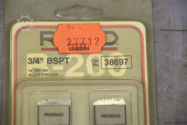 Thread cutting jaw set Ridgid 3/4"  BSPT