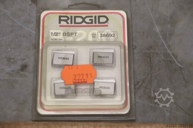Threading die set Ridgid 1/2"  BSPT