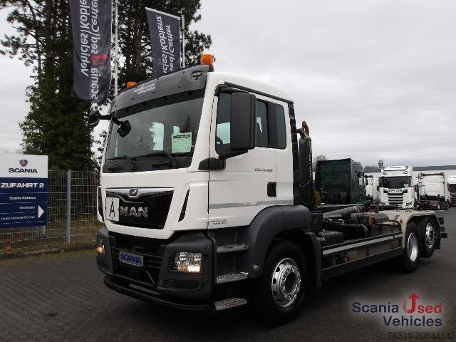 Abrollkipper MAN TGS 26.460 - 6x2-4 - MEILLER RS 21.70 -