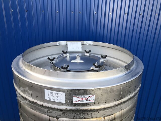 Stainless steel transport container pressure tank  