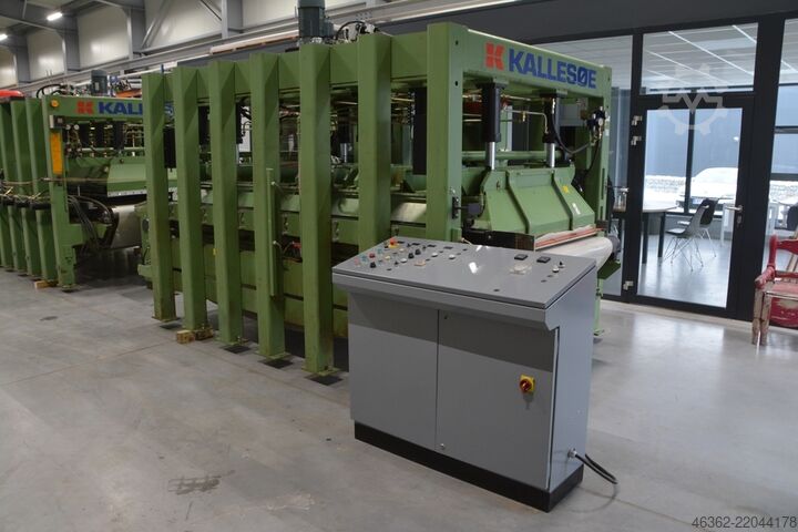 Through-feed press with side pressure Kallesoe PRASA DO KLEJENIA  LV 351